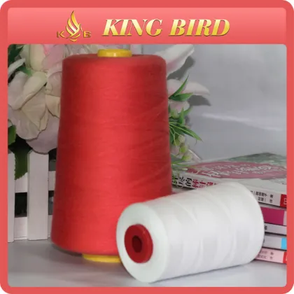 Wholesale Raw White Machine Polyester Sewing Thread