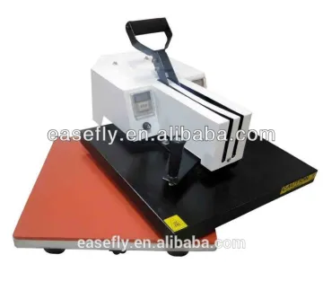 High pressure swing away flatbed cutting machine