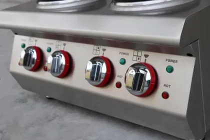 4 Head Commercial Countertop Electric Cooking Stove - Restaurant Catering Equipment