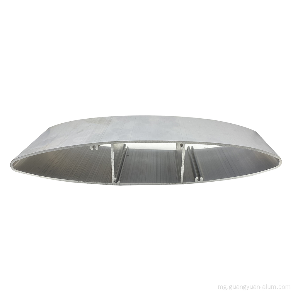 Oval Louver Aluminum Profil