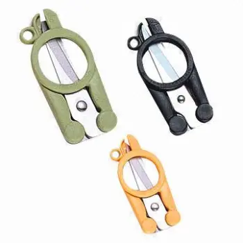 Travel Scissors with Plastic Handle