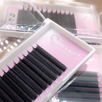 Private Label Clover Lashes: Custom 8-15mm Premade Fan Eyelash Extensions