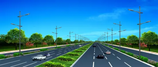 Galvanized Steel Road Lighting Poles