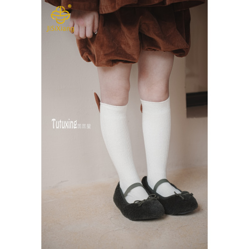 Meias médias com orelha de coelho fofas coreanas