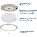 22W Plafond dimmable Lumière d'urgence encastrée