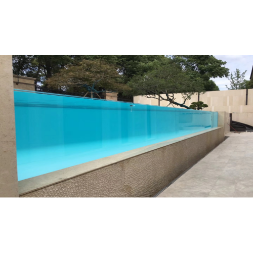 50 mm anti-uv resistant acrylic for outdoor swimming pool