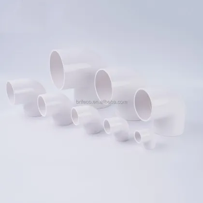 Plastic Pipe Fittings: PVC PPR Elbow and T Tee Connectors