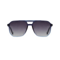 2022 Design de moda Men Men Polarizou Light Acetato Sunglasses