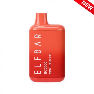 5% Nic Salt Disposable Elf Bar 5000 Puffs