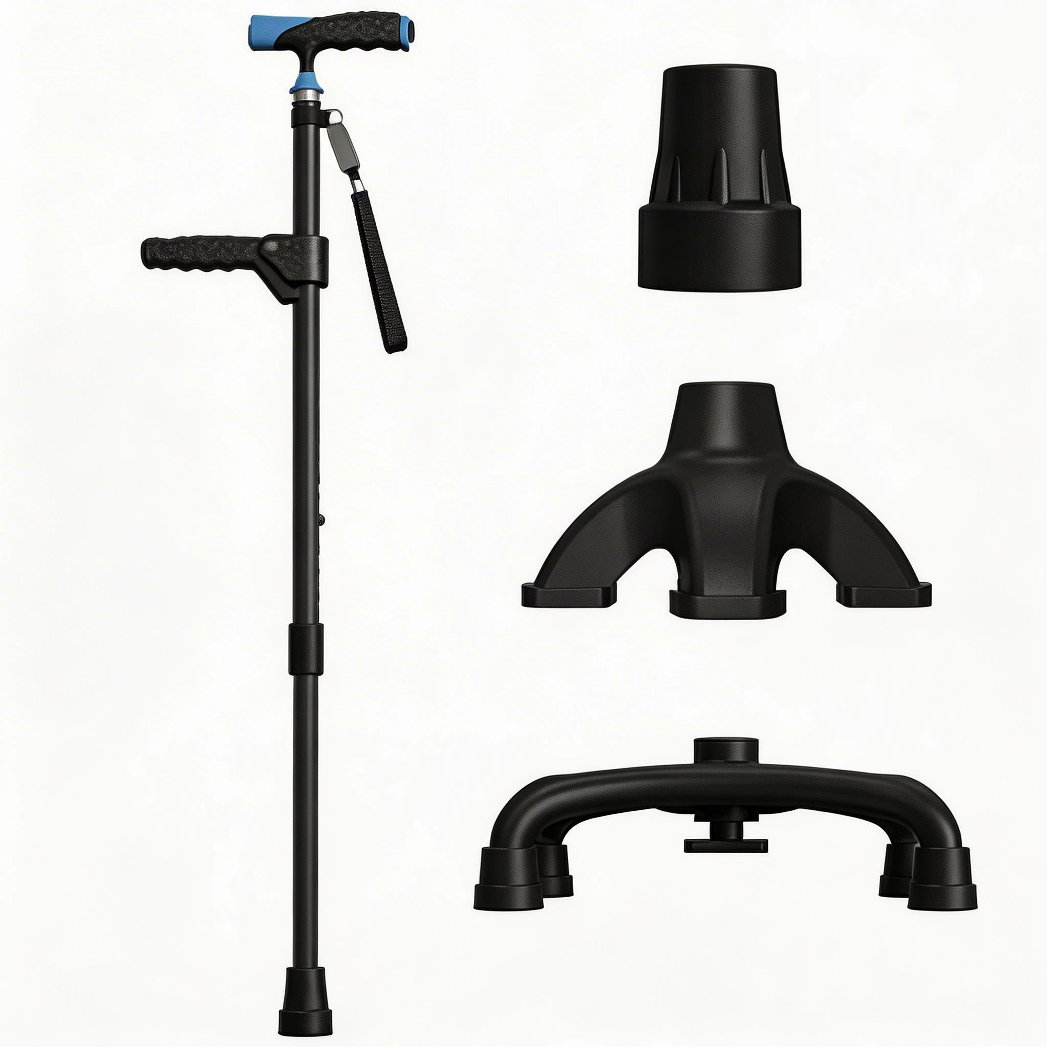 Cane Power Riser Carbon Fiber Walking Cane with Assistive Riser Handle China ...