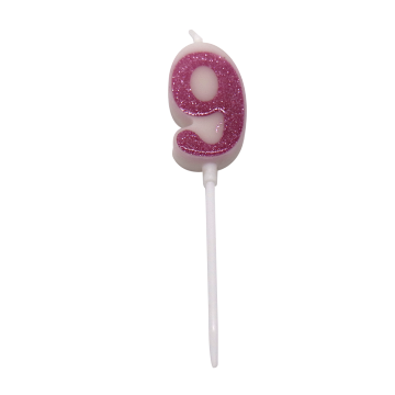 2019 New Birthday Number Shaped Candle