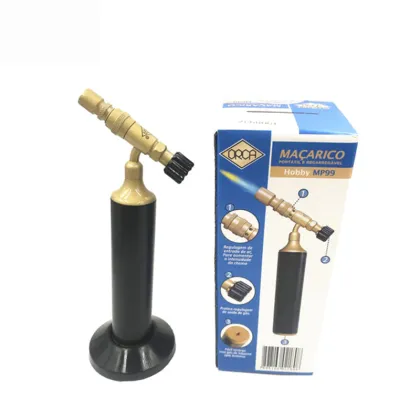 Orca Hobby MP99 Macarico Torch 1250 Degree Rechargeable Welding Butane Gas Fuel Torch Burner for Jewelry Soldering