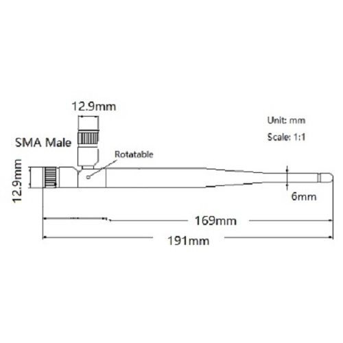 Portable Rubber Antenna 3G 4G Enhanced Version Antennas