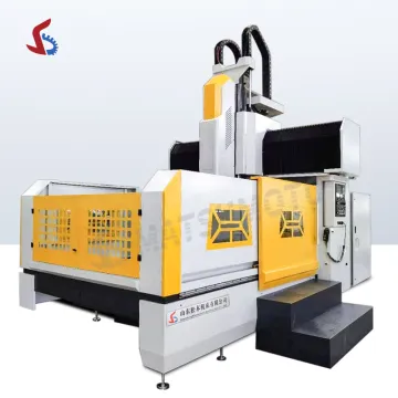 Fanuc Controller Vertical CNC Milling Machine for Heavy Cutting - Double Column Gantry Type CNC Machining Center