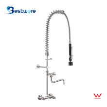 Wall Mounted Stainless Steel Basin Tap
