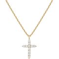 Gold Plated Cross Necklace for Women Gold Necklaces