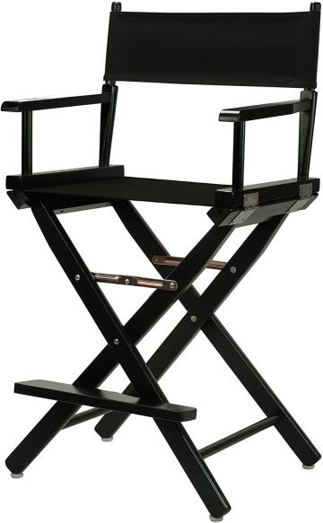 24" Directors Chair solid wood makeup artistgreat chair