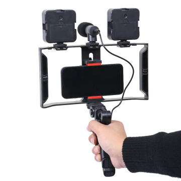 2024 Kit de microphone à enregistrement de la voix vidéo
