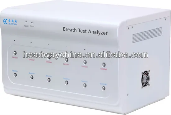 Equipment laboratory clinical h p C13 bacteria detection