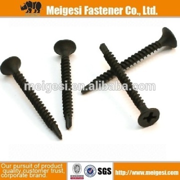 Good quality black phosphate gypsum board drywall screw