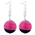 Natural Gemstone Agate Earring