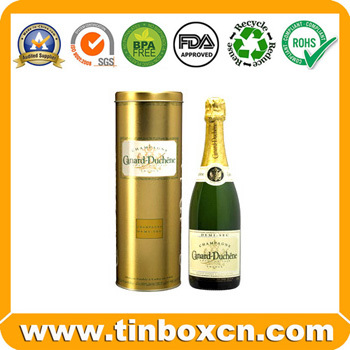 Metal Food Container Whisky Can Vodka Tin Box Wine Tin