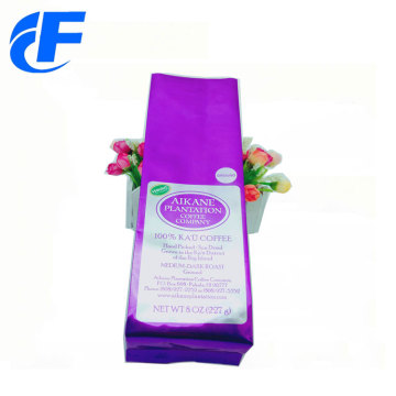 High Quality Bottom Gussest Coffee Bags With Valve