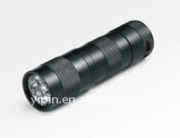 Cheap aluminum 9led flashlight, powerful mini led torch light