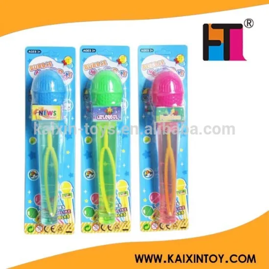 cheap microphone toy soap bubble toy pipes blister toys 10184540 with EN71/7P/ASTM