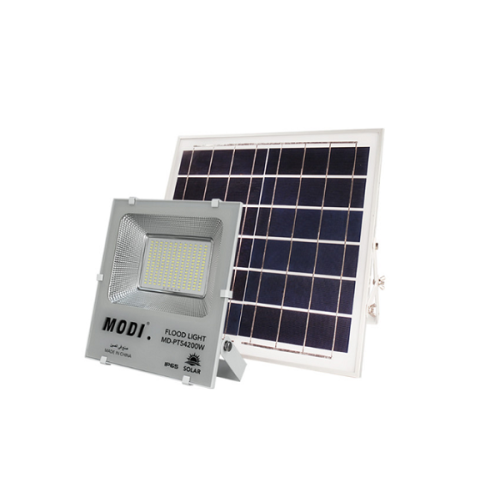 Long-life solar flood light