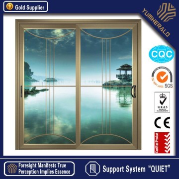 Building Construction Folding Sliding Australia Standard Tempered Glass Office Door