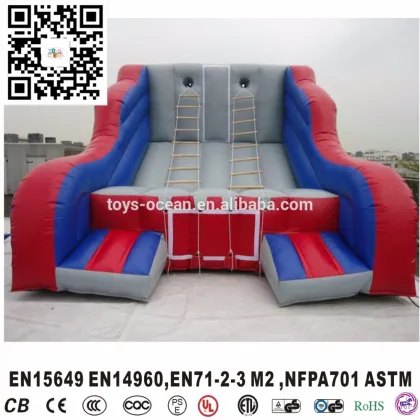 Jacobs Ladder Interactive Inflatable Climbing Ladder wall For Two Player Sale