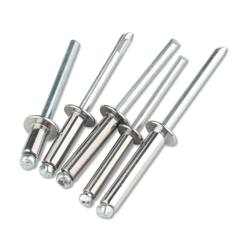 Open End Blind Rivets Break Pull Mandrel