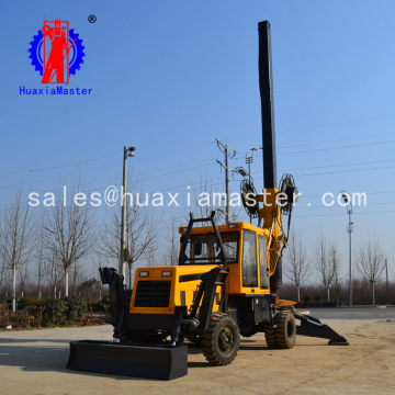 HuaxiaMaster 13.5 meters wheeled rotary pile drilling rig / Pile construction equipment
