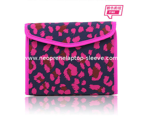 7" Personalised Neoprene Tablet Sleeve Wallet , Protective Covers Velcro Closure