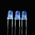 Superhelle 3mm blaue diffuse LED 465nm-470nm