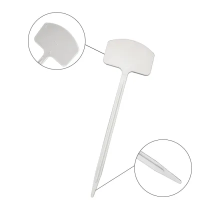 Customizable Plastic Stake Labels for Gardens and Flowers