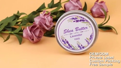 Private Labels Natural Organic Skin Whitening and Lightening Body Lotion Body Lavender Shea Butter Cream