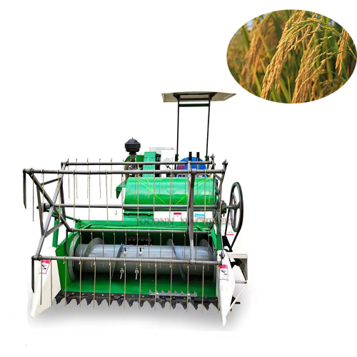 High Capacity Combine Harvester: Rice, Wheat, Soybean Harvesting and Threshing