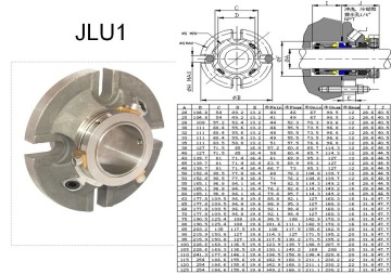 Cartridge Seal U1/Shaft Seals/Gleitringdichtung/Tenuta Meccanica/Sello Mecanico