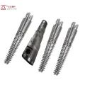 Bimetallic conical twin screw barrel para sa LVT/SPC/WPC sahig