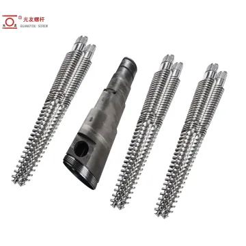 Bimetallic conical twin screw barrel para sa LVT/SPC/WPC sahig