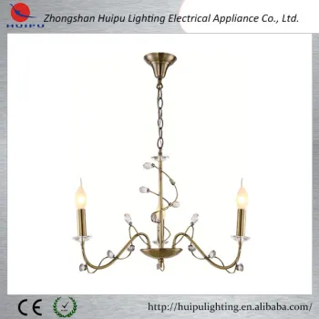 Cosy chandelier home desigh styles antique brass crystal chandelier with E14 candle for sale