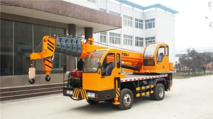 5 Ton and 8 Ton Telescopic Crane Trucks: Tadano Truck Cranes