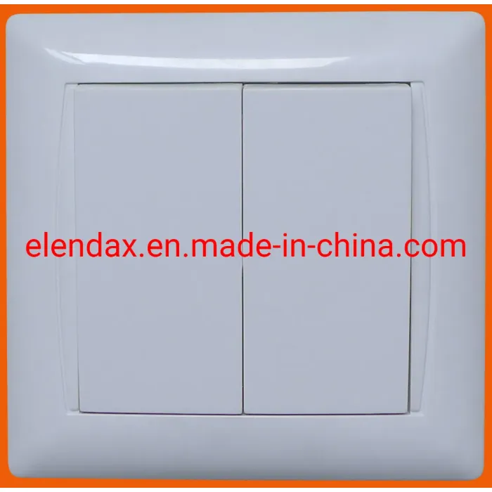 Sakelar Dinding Tombol Tekan Pemasangan Siram Jerman F6001