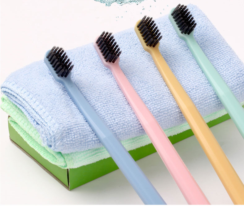 Bamboo Charcoal Soft Toothbrush