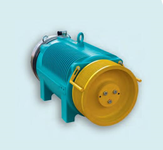 Gearless Traction Machine Permanent magnet synchronous motor