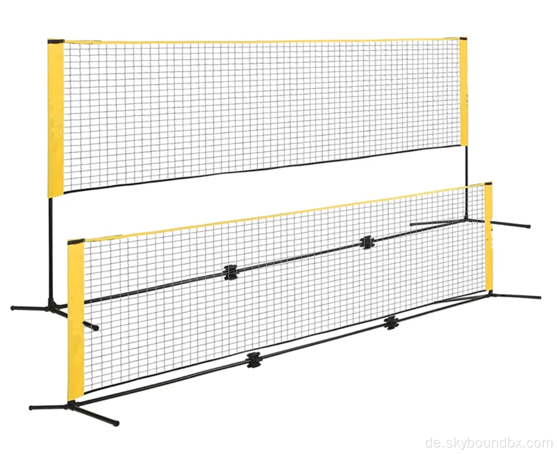 Badminton Pickleball Netto Height Ventle tragbares Netz