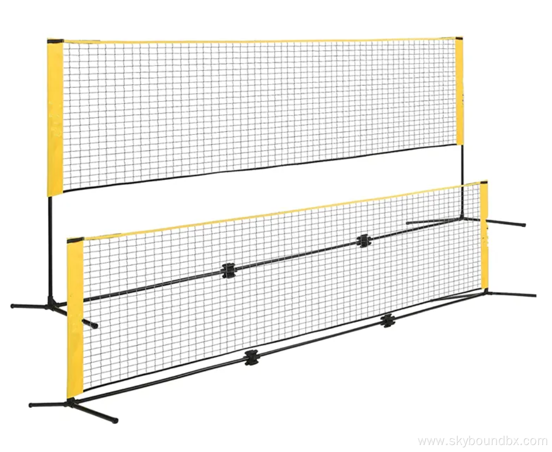 Badminton Pickleball Net Height Adjustable Portable Net