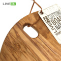 Olive Wood El Yapımı Yuvarlak Kesme Tahtası